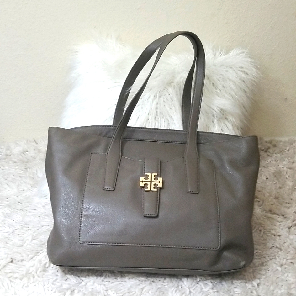 Tory Burch Plaque Tote